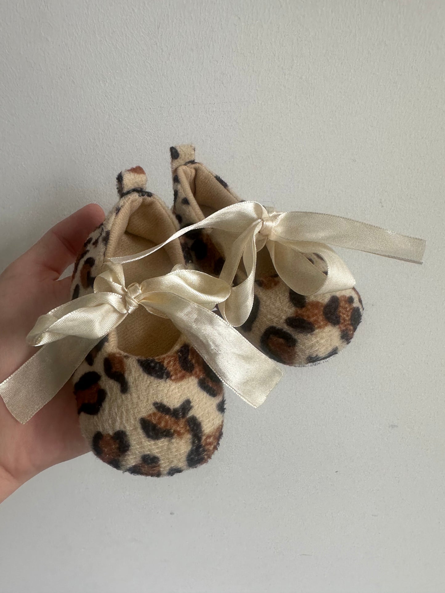 Leopard Print - Baby Shoe - 6-12 months