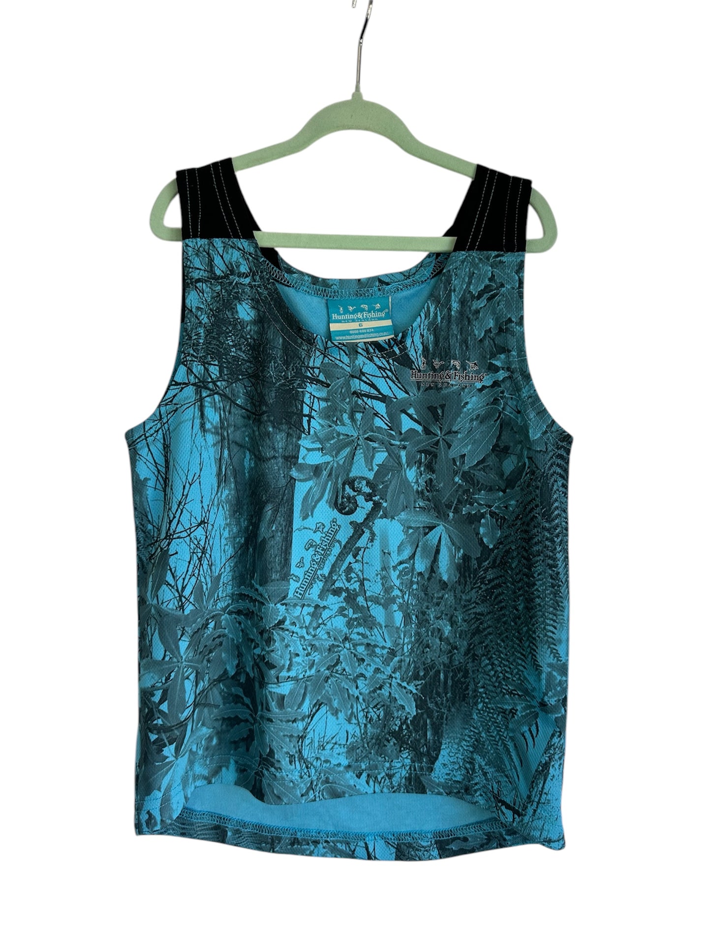 Hunting & Fishing - Blue Singlet - Size 6