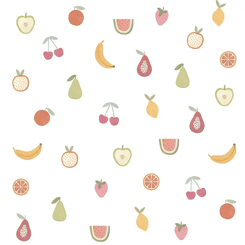 Colourful Fruit Decal - 4 Sheet Set - Wall Stickers
