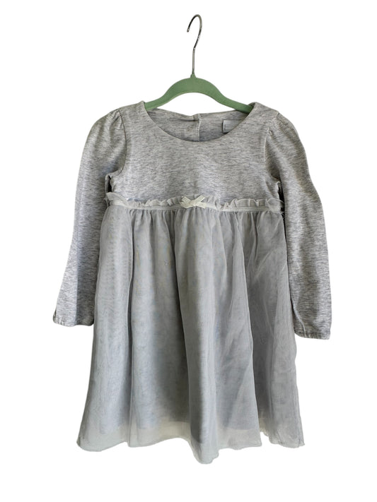 The Little White Company Grey Dress - Size 1