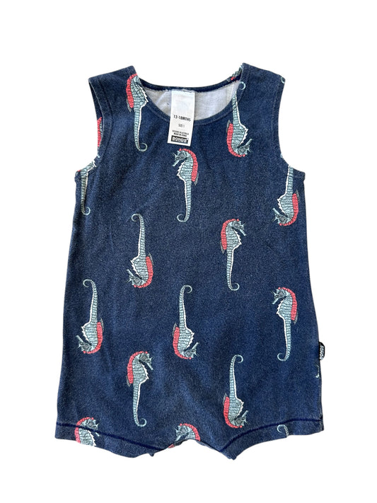 Bonds - Seahorse Onesie - Size 1