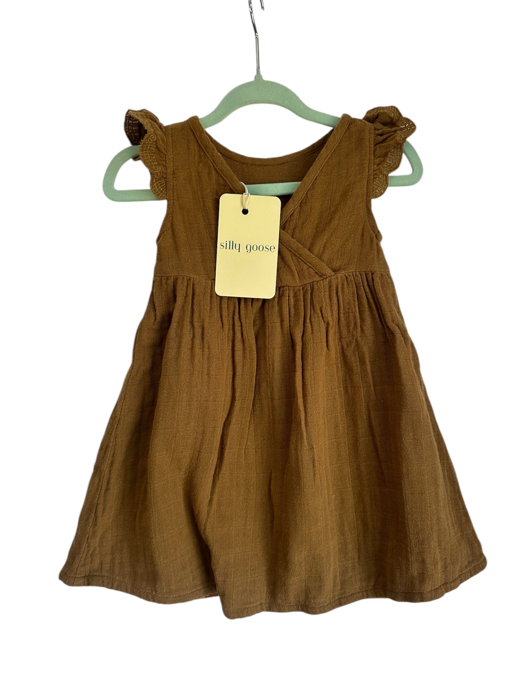 Jamie Kay - Brown Cotton Dress