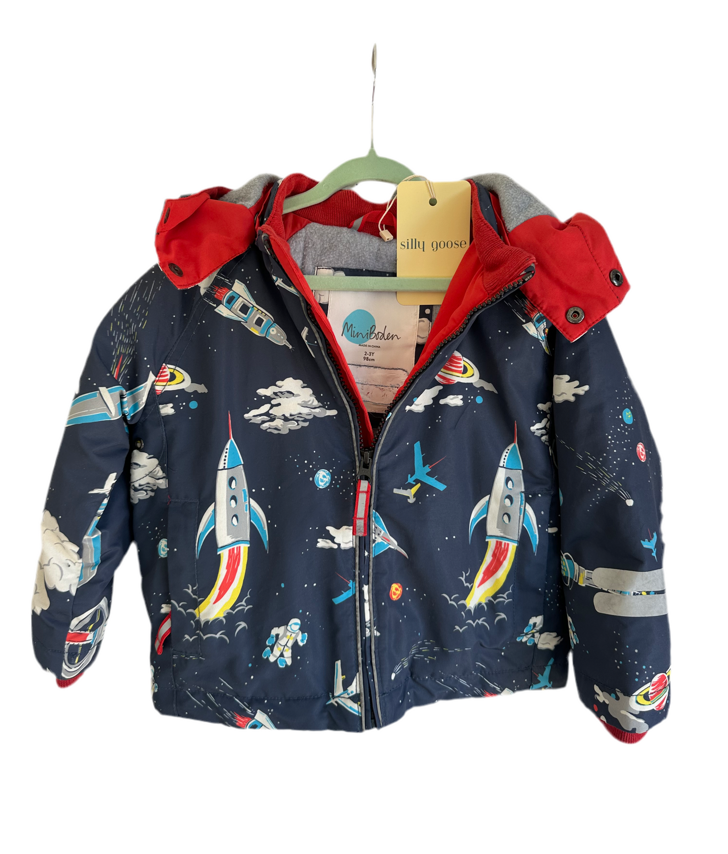 Mini Boden - Space Winter Jacket - 2-3 years