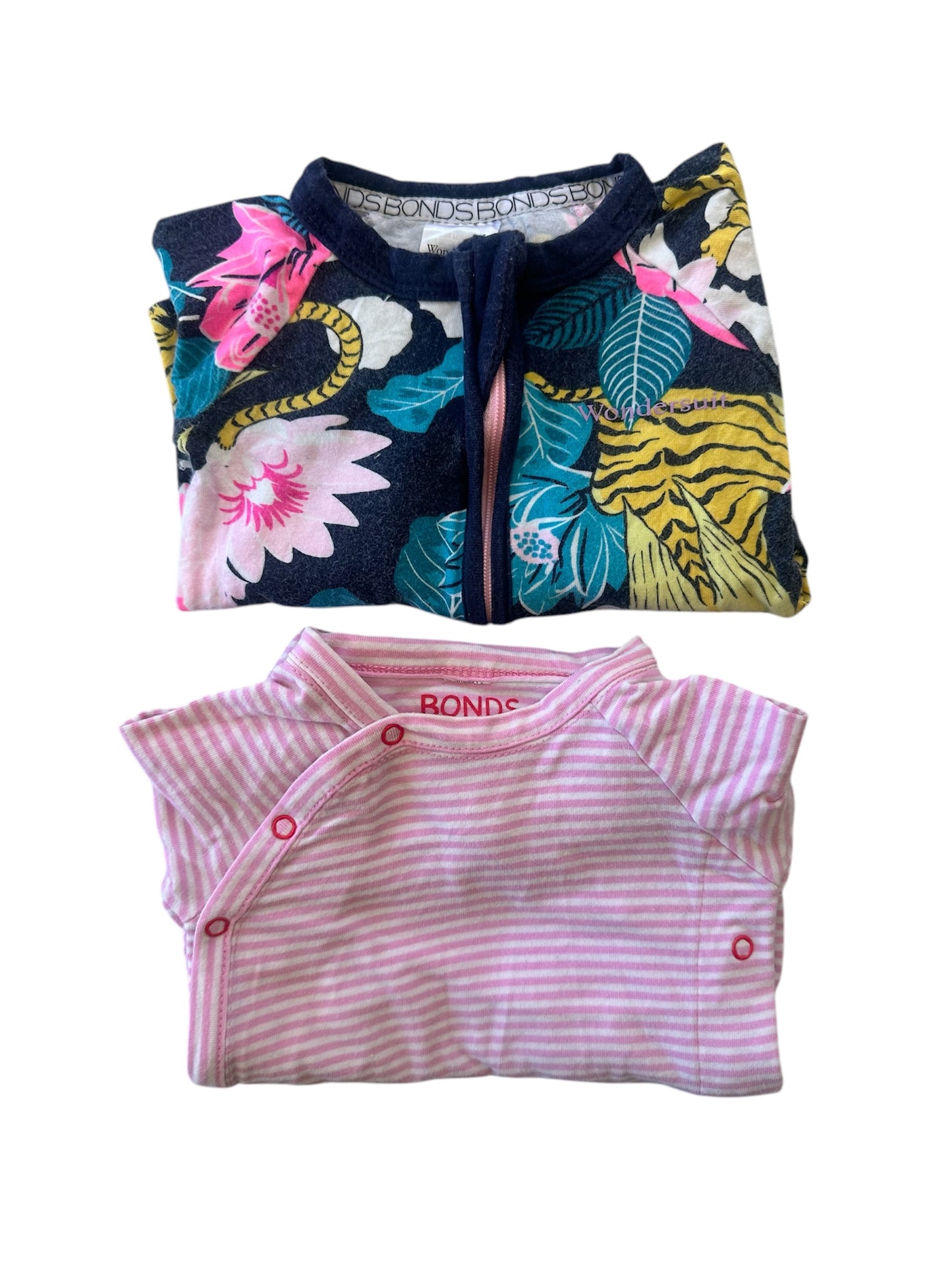 Bonds Wondersuits x2 - 0-3 months