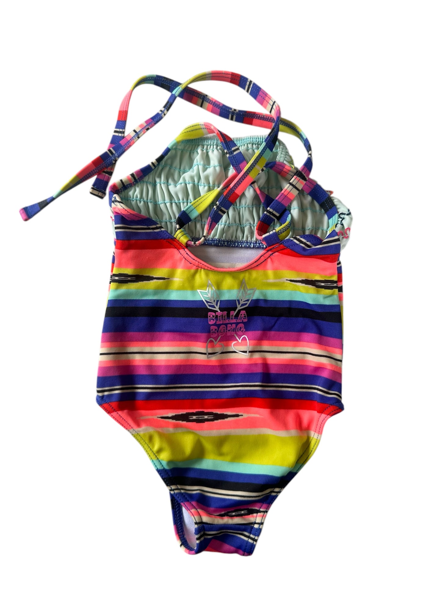 Billabong - Stripe Swimsuit - 6-12 months