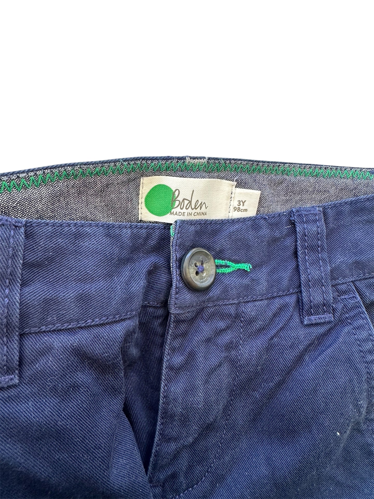Mini Boden - Blue Chino Pants - Size 3