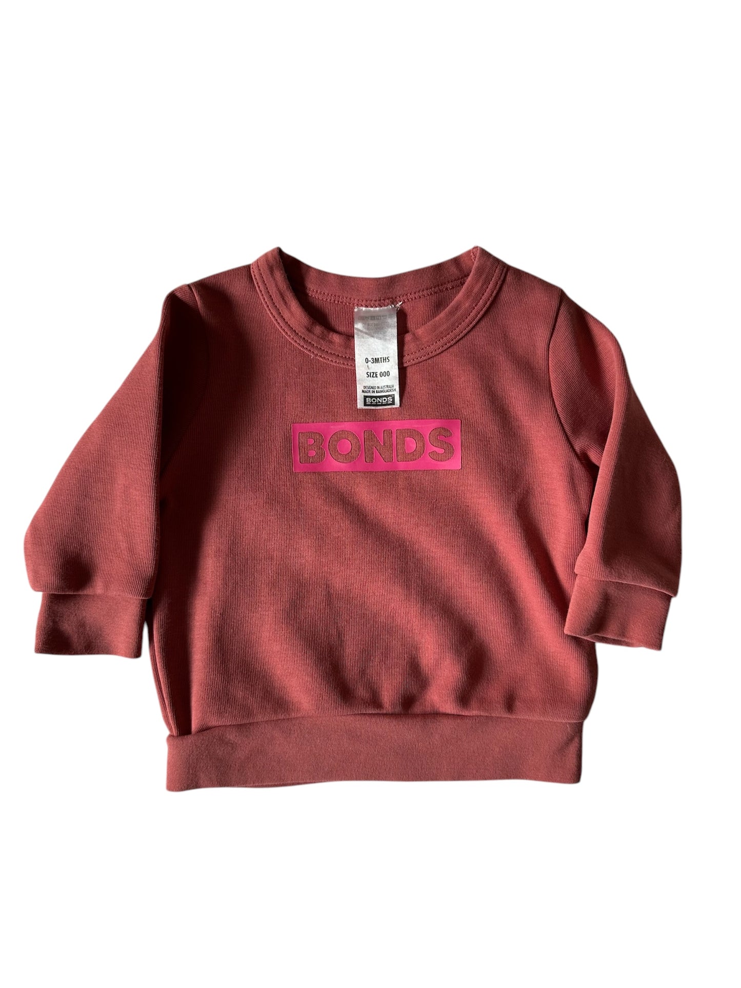 Bonds Sweatshirt Red - 0-3 months