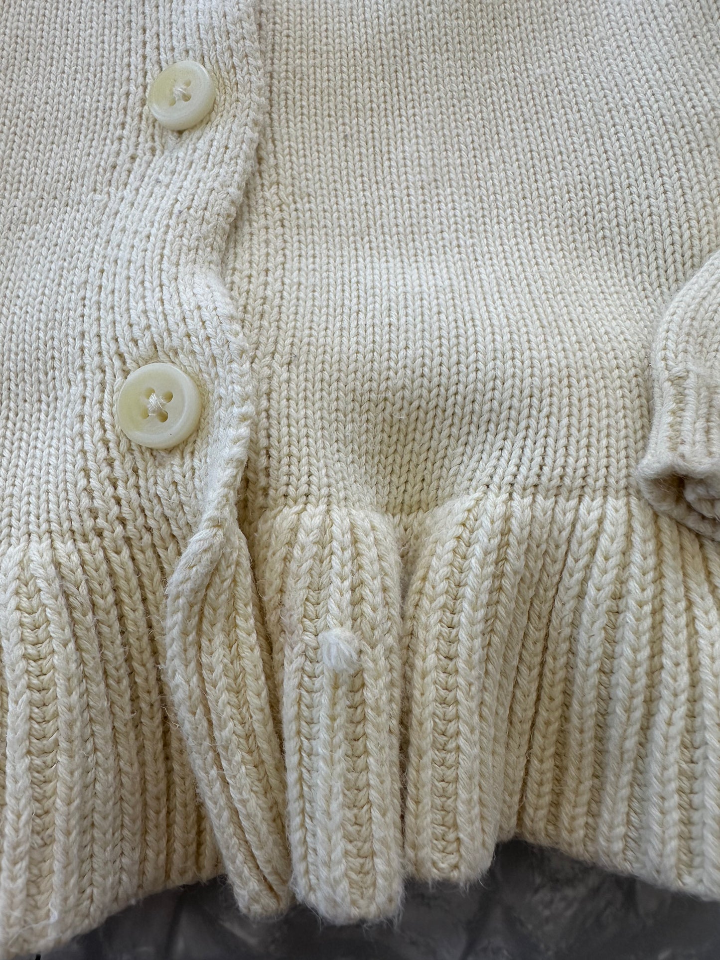 Jamie Kay - Yellow Pear Knit Cardigan - Size 2