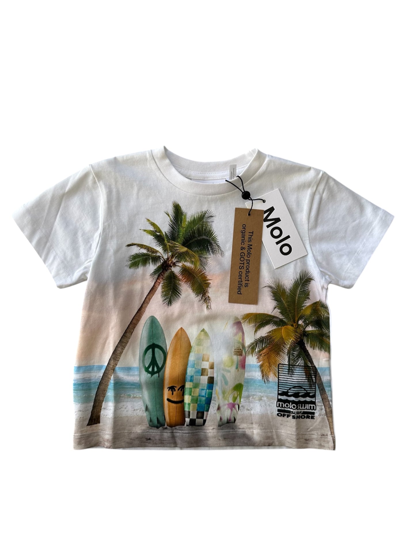 Molo - Surfboard Tshirt - Size 2
