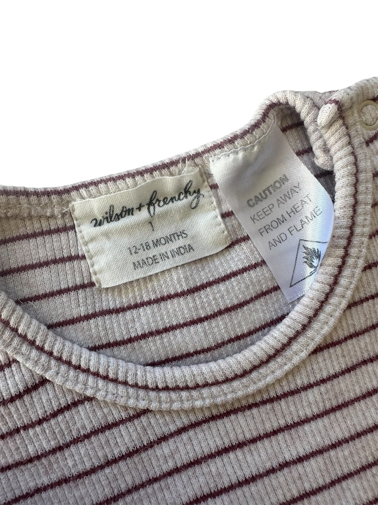 Wilson & Frenchy Onesie - Size 1