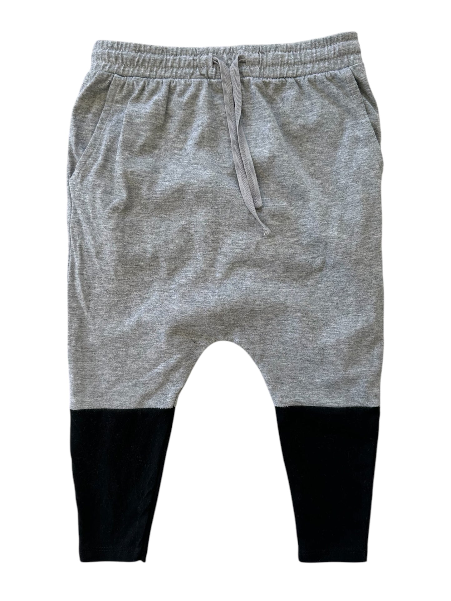Seed - Grey & Black Track Pants - Size 2
