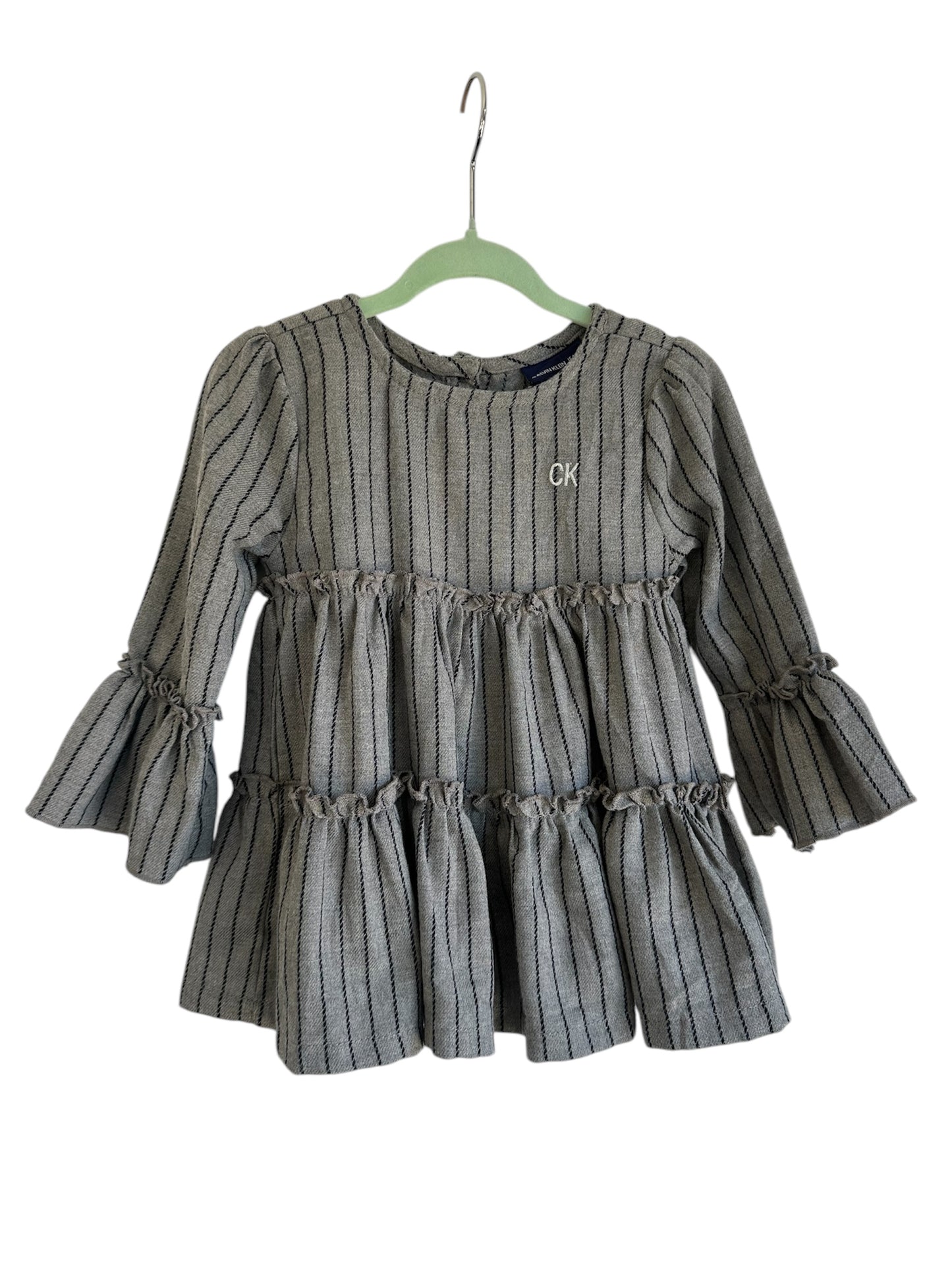 Calvin Klein - Grey Top Dress - 1-2 years