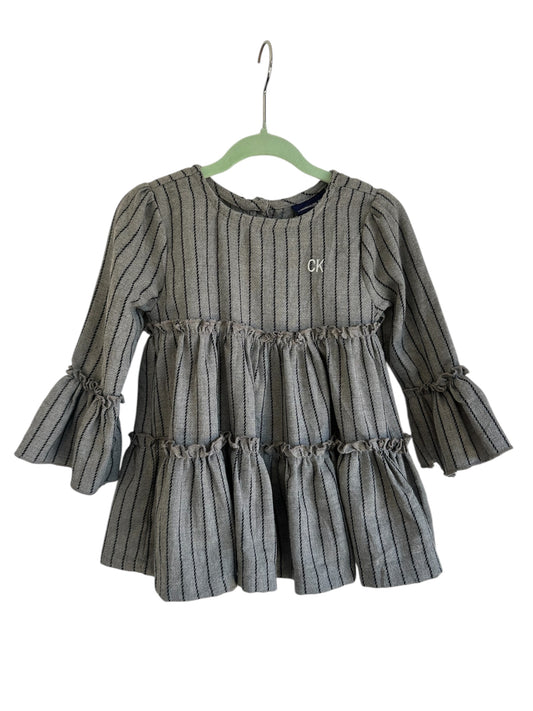 Calvin Klein - Grey Top Dress - 1-2 years
