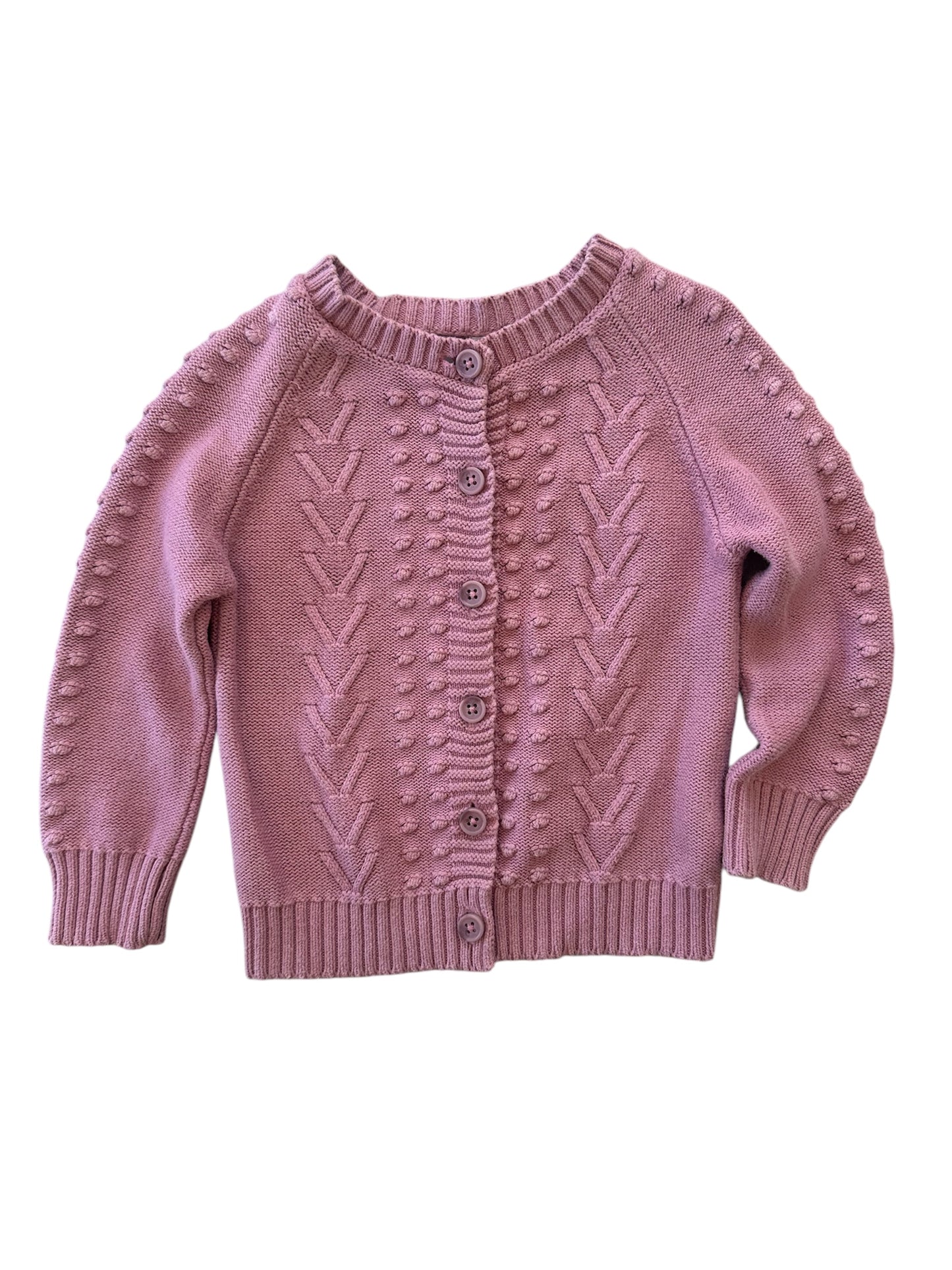 Jamie Kay - Plum Knit Cardigan - Size 2