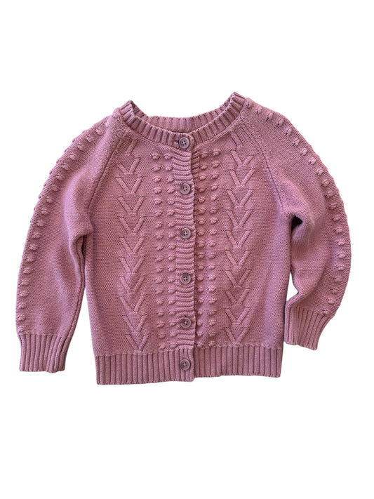 Jamie Kay - Plum Knit Cardigan - Size 2