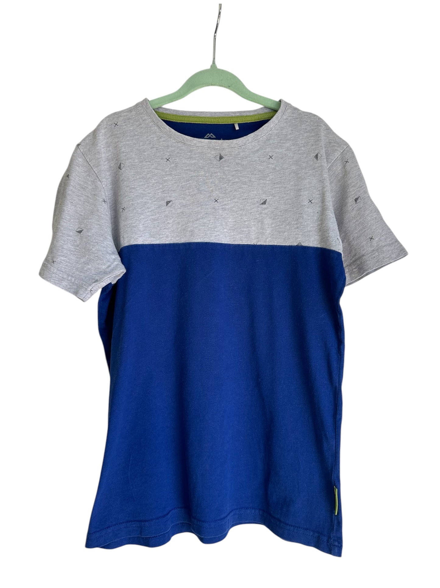 Kathmandu - Grey & Blue Tshirt - Size 8