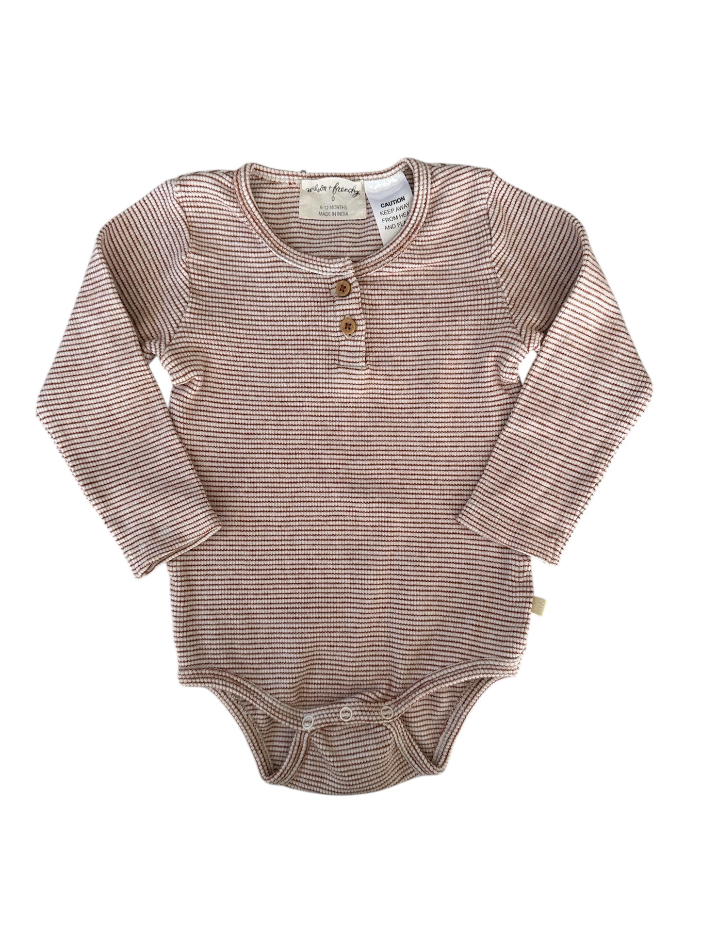 Wilson & Frenchy - Stripe Onesie - 6-12 months
