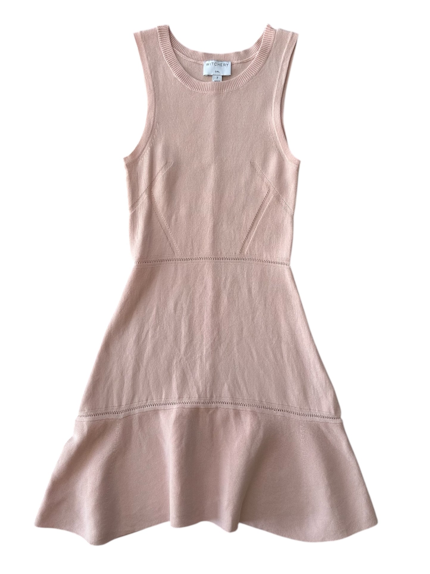 Witchery - Pink Dress - Size 7