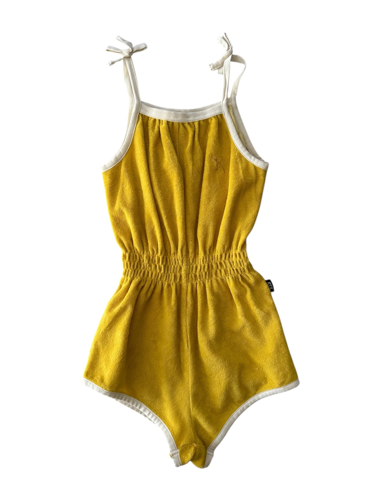 Rock Your Kid - Yellow Romper - Size 7