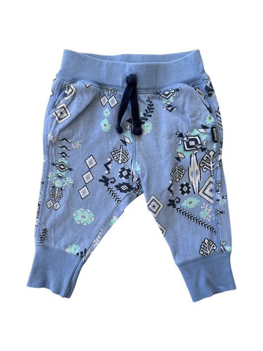 Bonds - Blue Jersey Pants - 3-6 months
