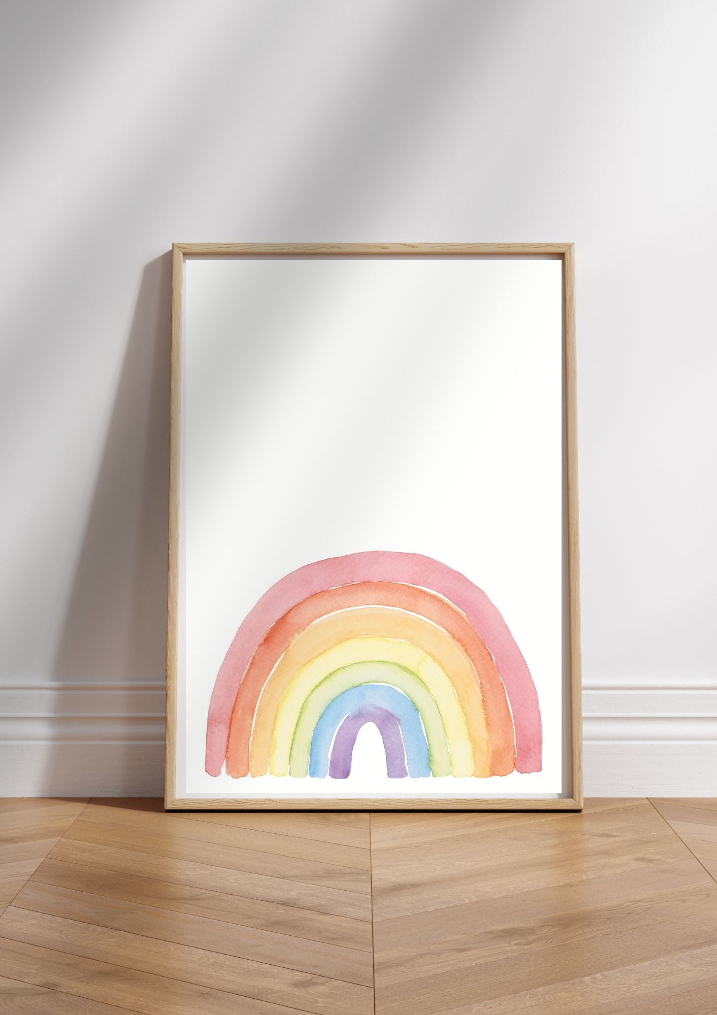 Rainbow - Watercolour Painting Print