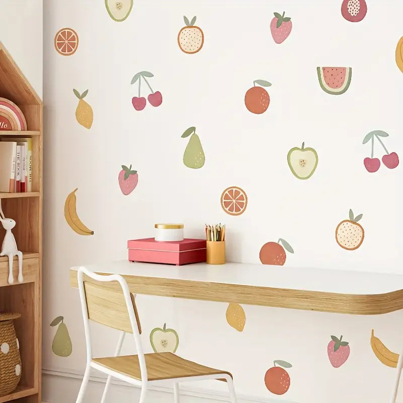 Colourful Fruit Decal - 4 Sheet Set - Wall Stickers