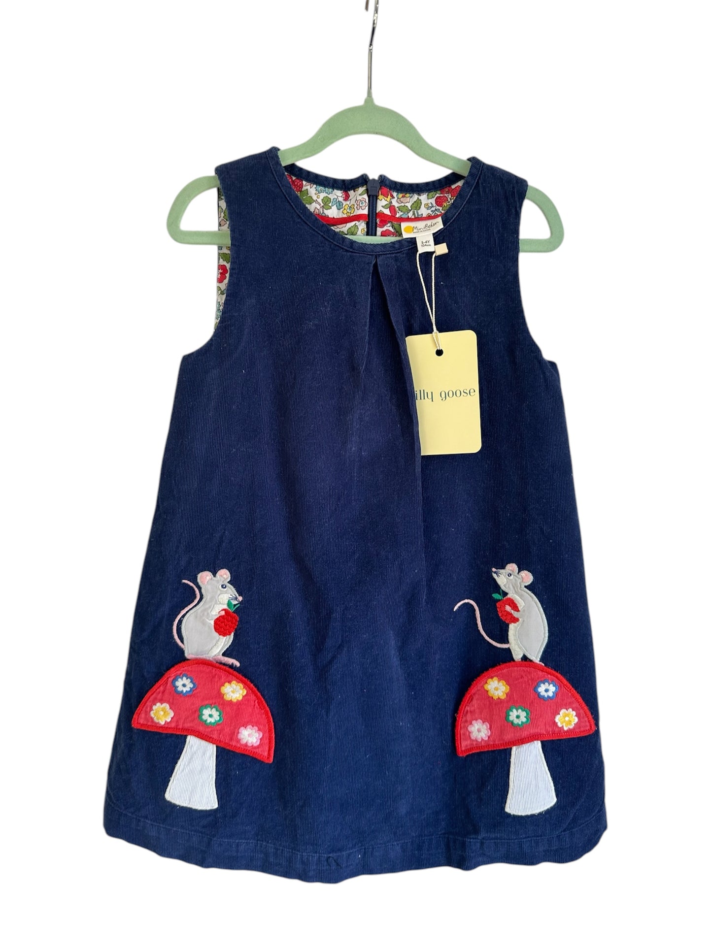Mini Boden - Cord Dress - 3-4 years