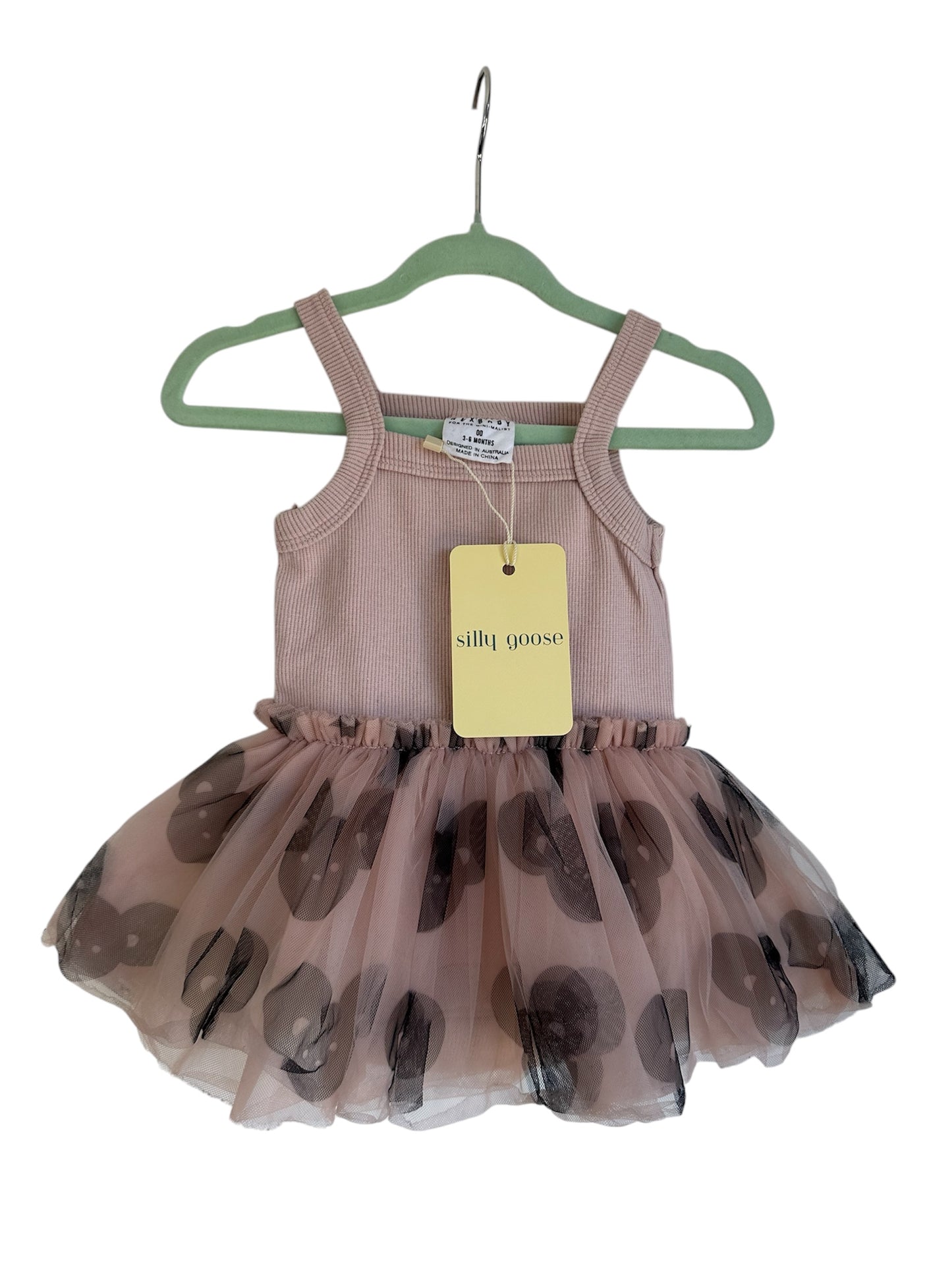 Huxbaby - Pink Tutu Onesie - 3-6 months