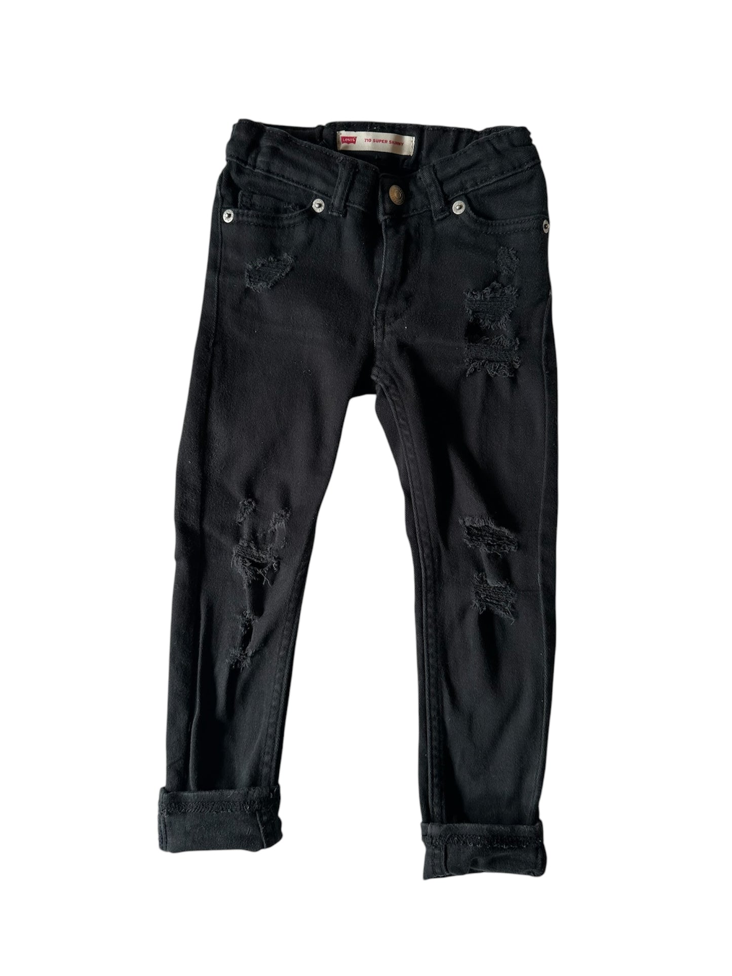 Levi’s Black Skinny Jeans - Size 4-5 years