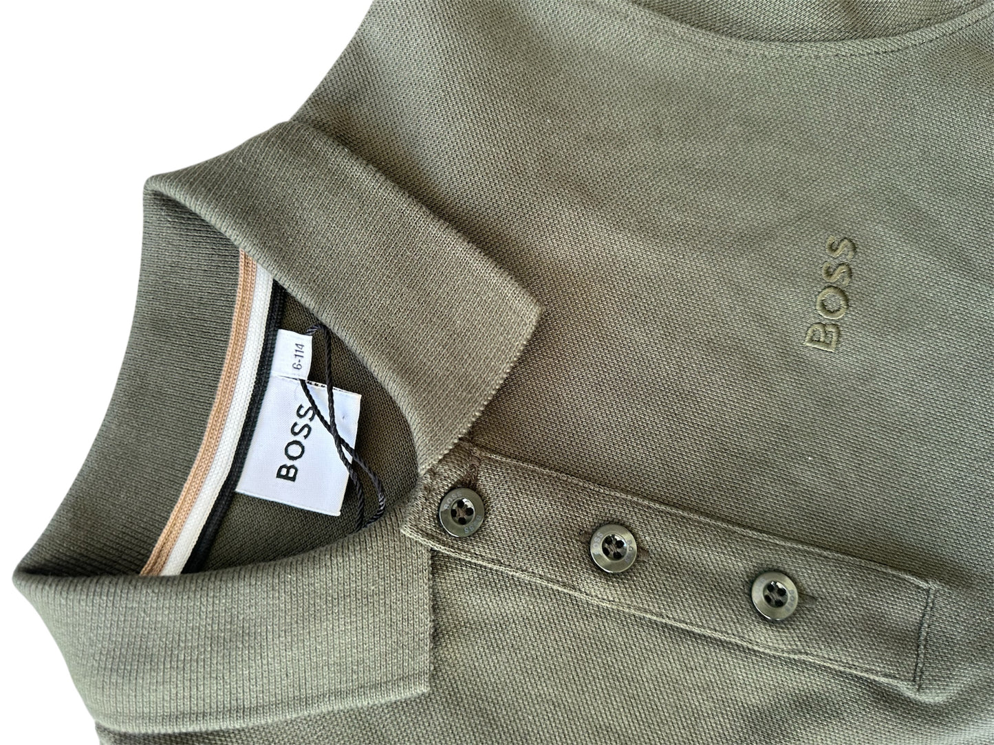 Hugo Boss - Green Polo Shirt - Size 5-6