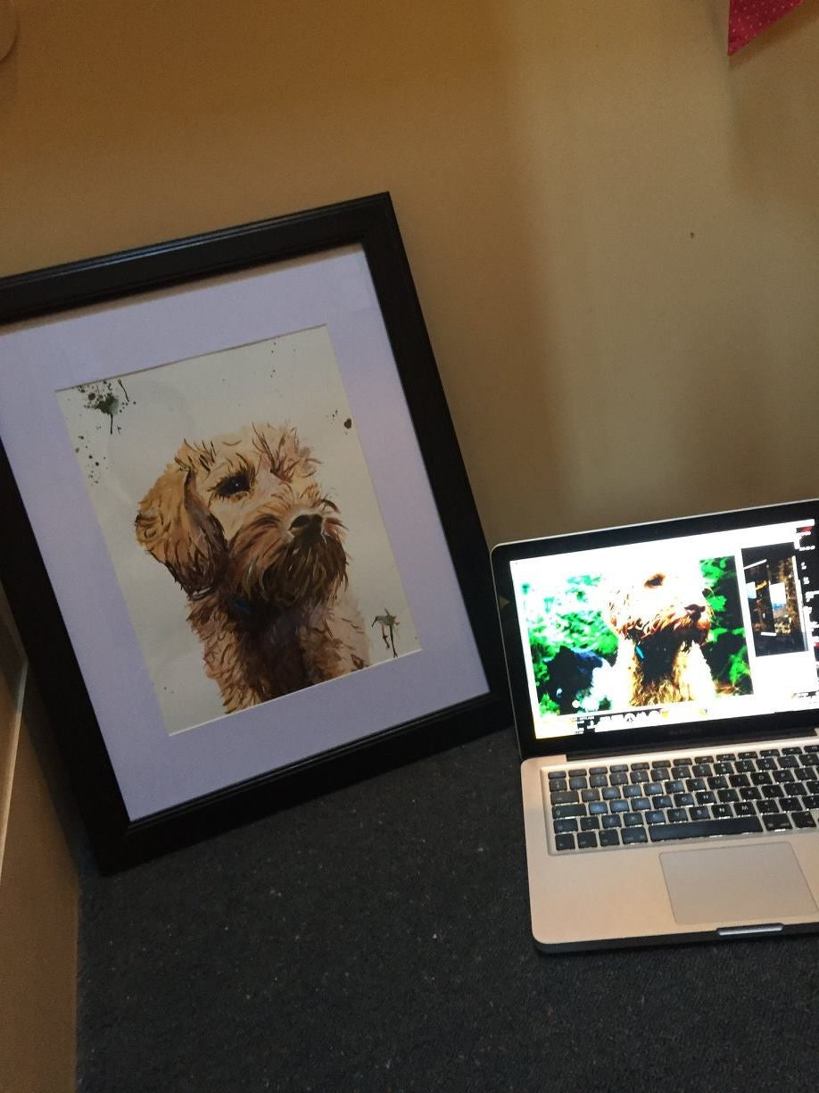 Pet Portrait - Original Painting Commission