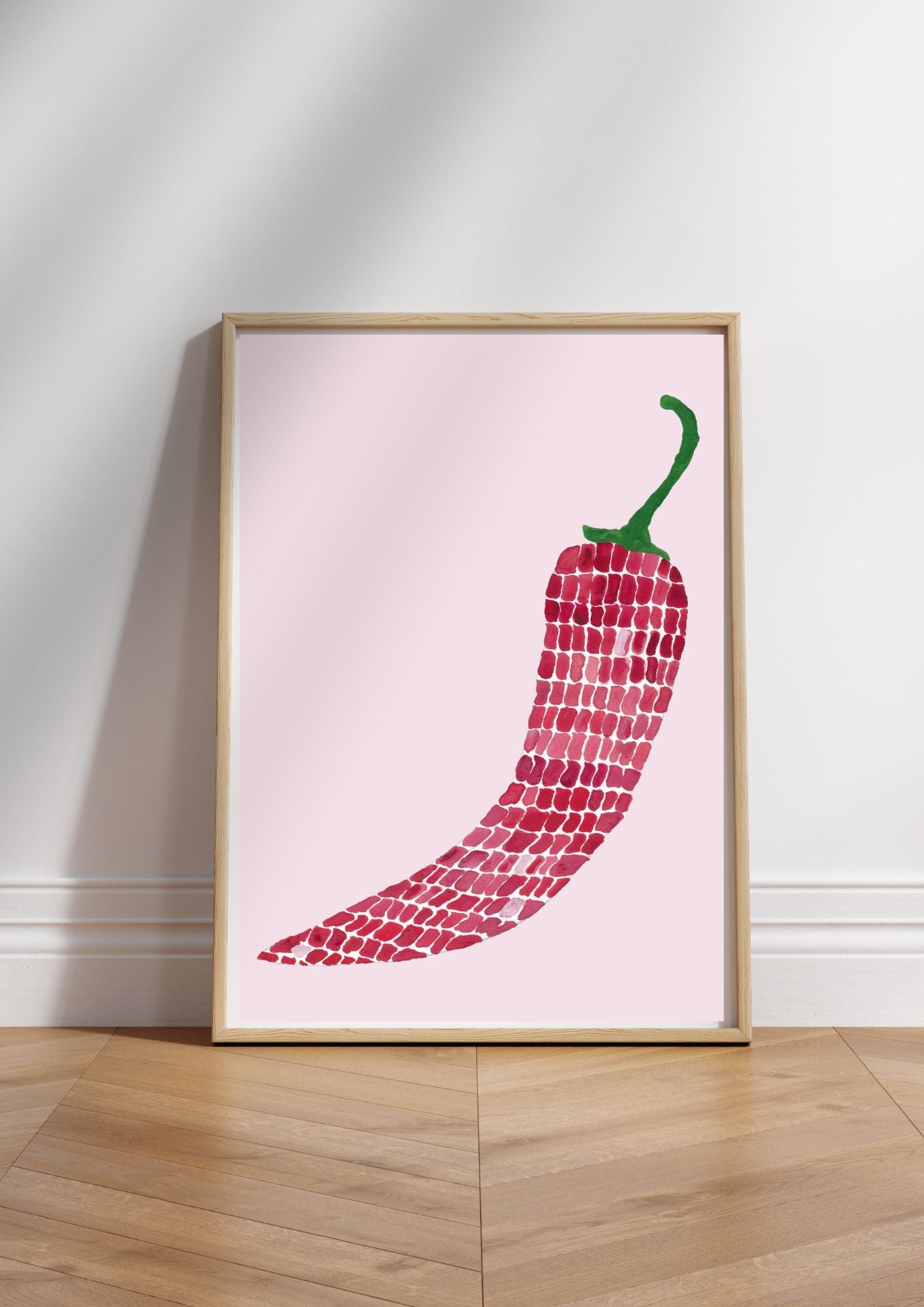 Hot Chili - Watercolour Painting Print